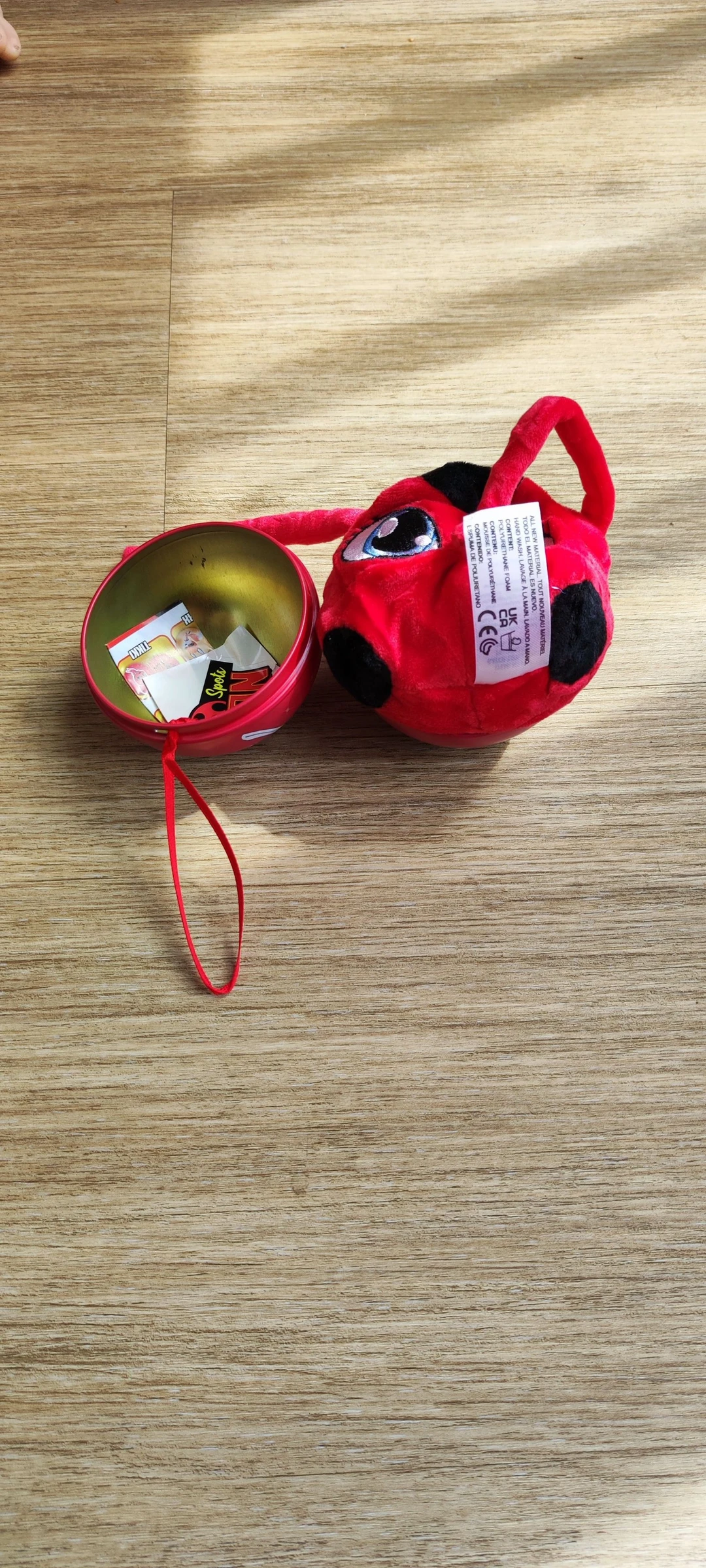 🐞 Pluche Kwami Tikki - Miraculous (Nieuw) 🐞 – photo 3